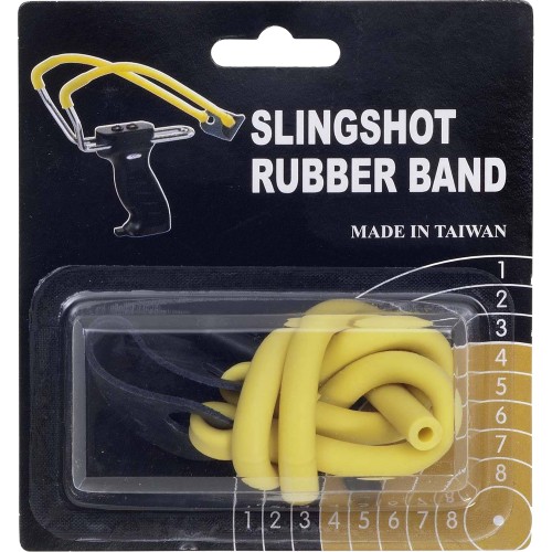 Preview: Haller replacement rubber yellow for small sport slingshot